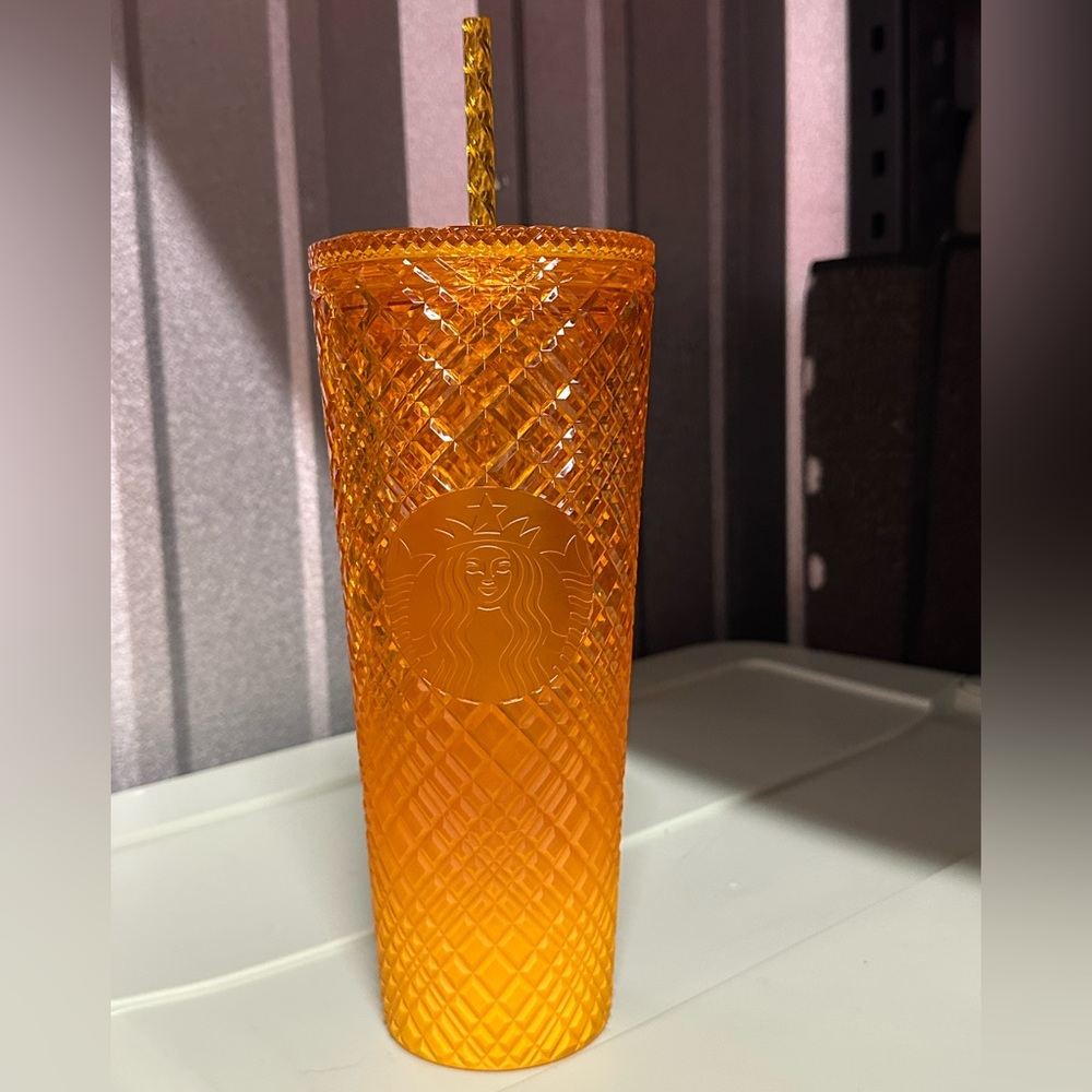 NEW Starbucks venti ombré jeweled tumbler
